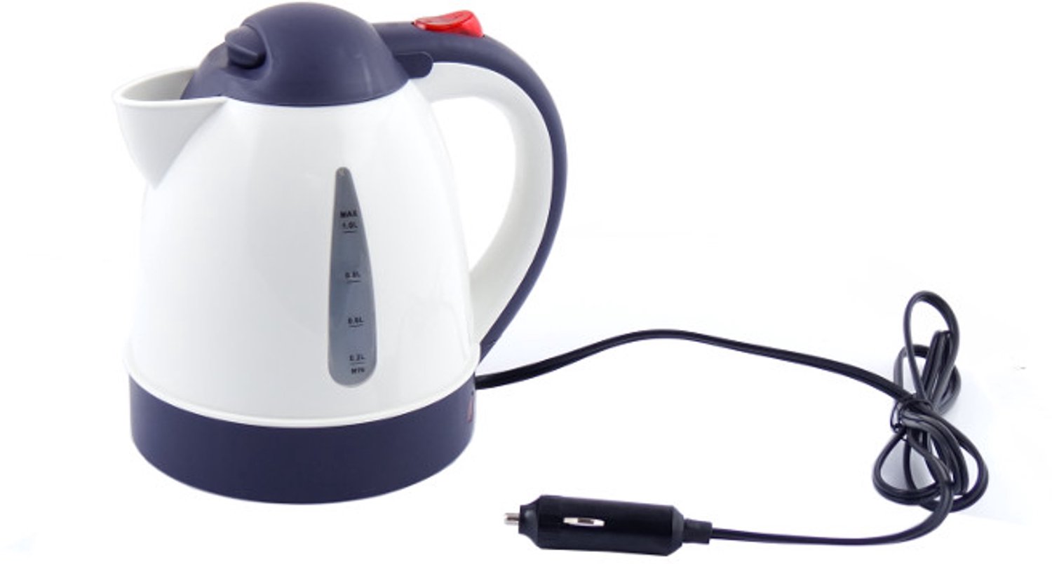 Auto Waterkoker 12V 130W 1L - Snel en Efficiënt