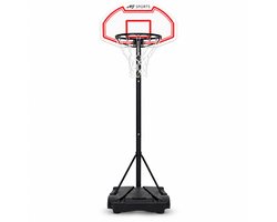 AJ-Sports Basketbal Standaard - Basketbal set - Basketballen - Verstelbaar van 165cm tot 205cm - Inclusief Bal en Pomp!