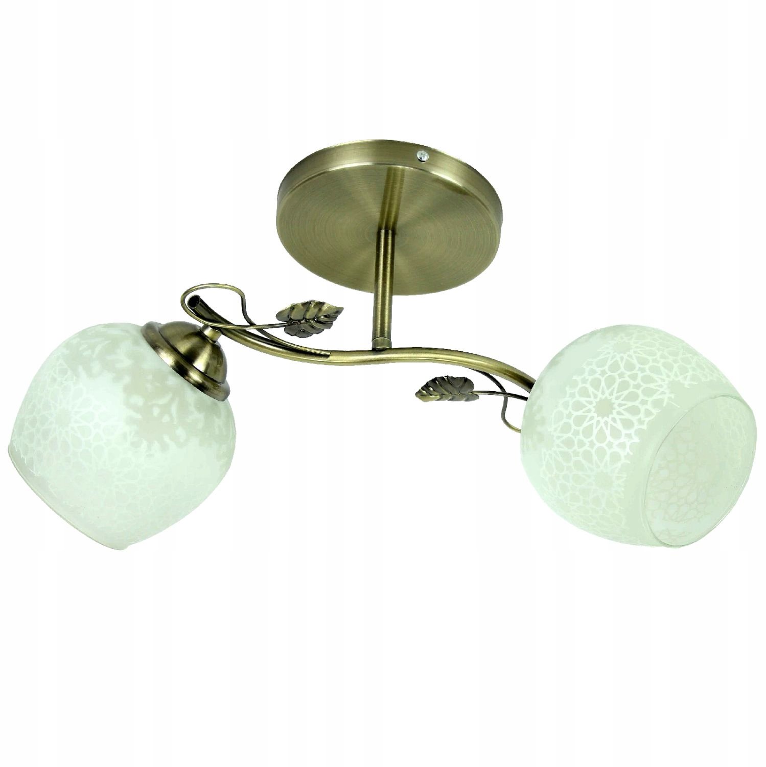 SARI 2 LED Plafond Lamp met Patina Afwerking - Stijlvol en Modern