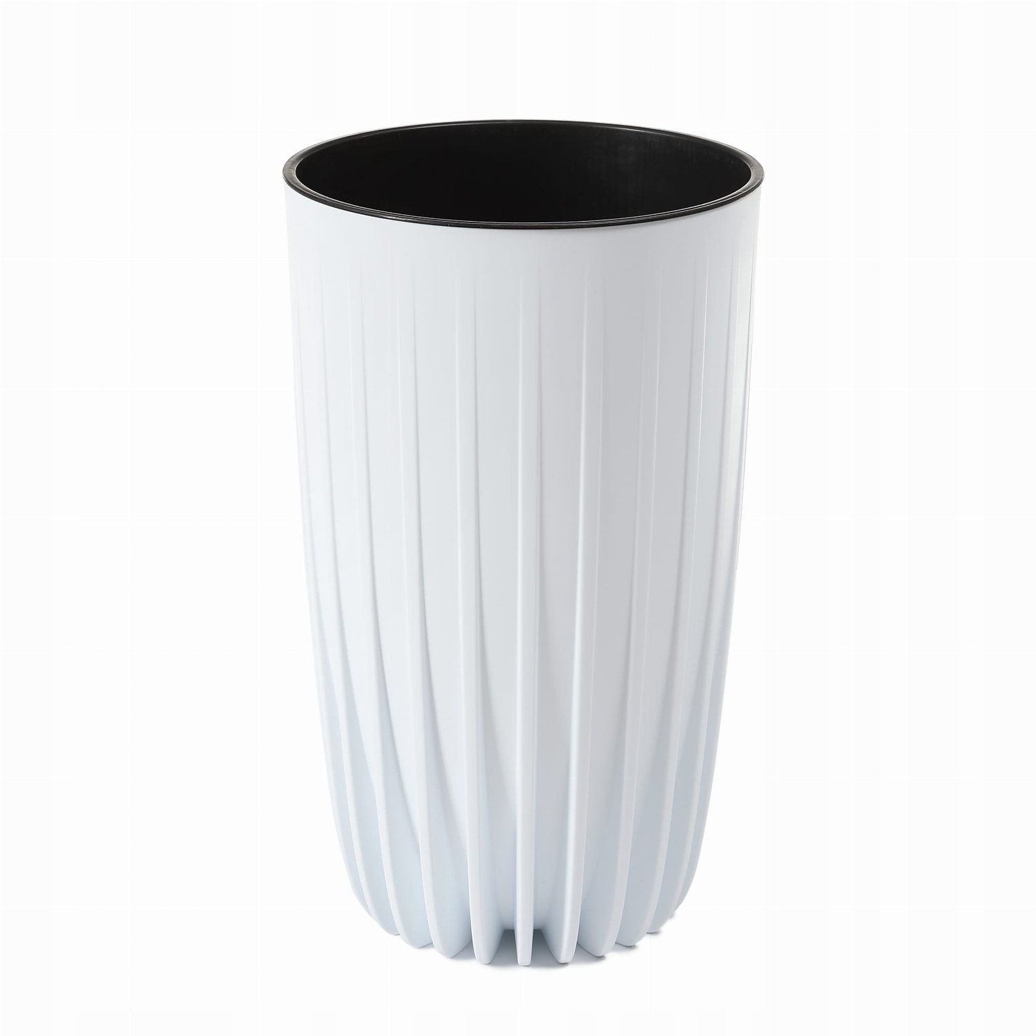 Lamela MIRA Hoge Pot 42cm Wit met Inzetstuk - Design & Duurzaam