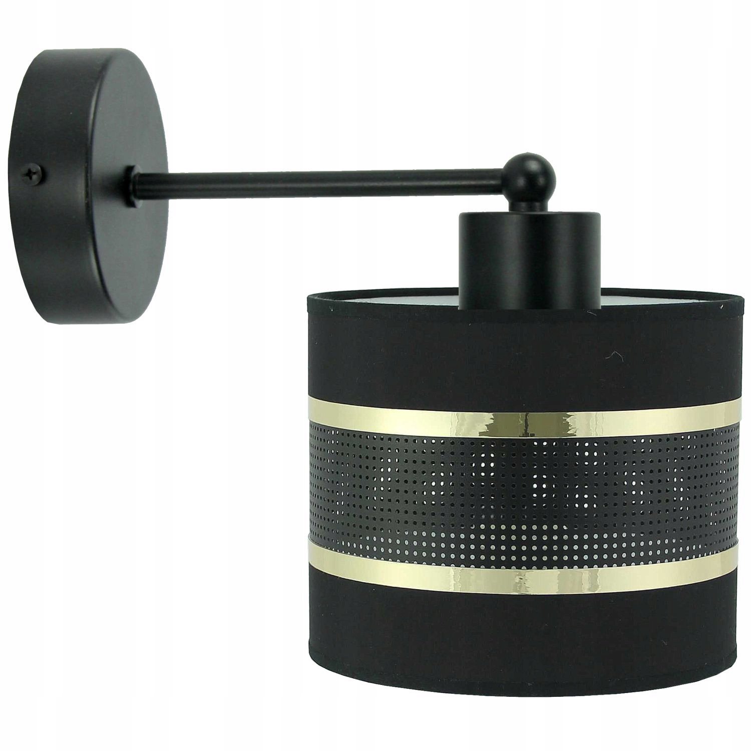 LED Wandlamp LIDO 1 Plafond Zwart Kap
