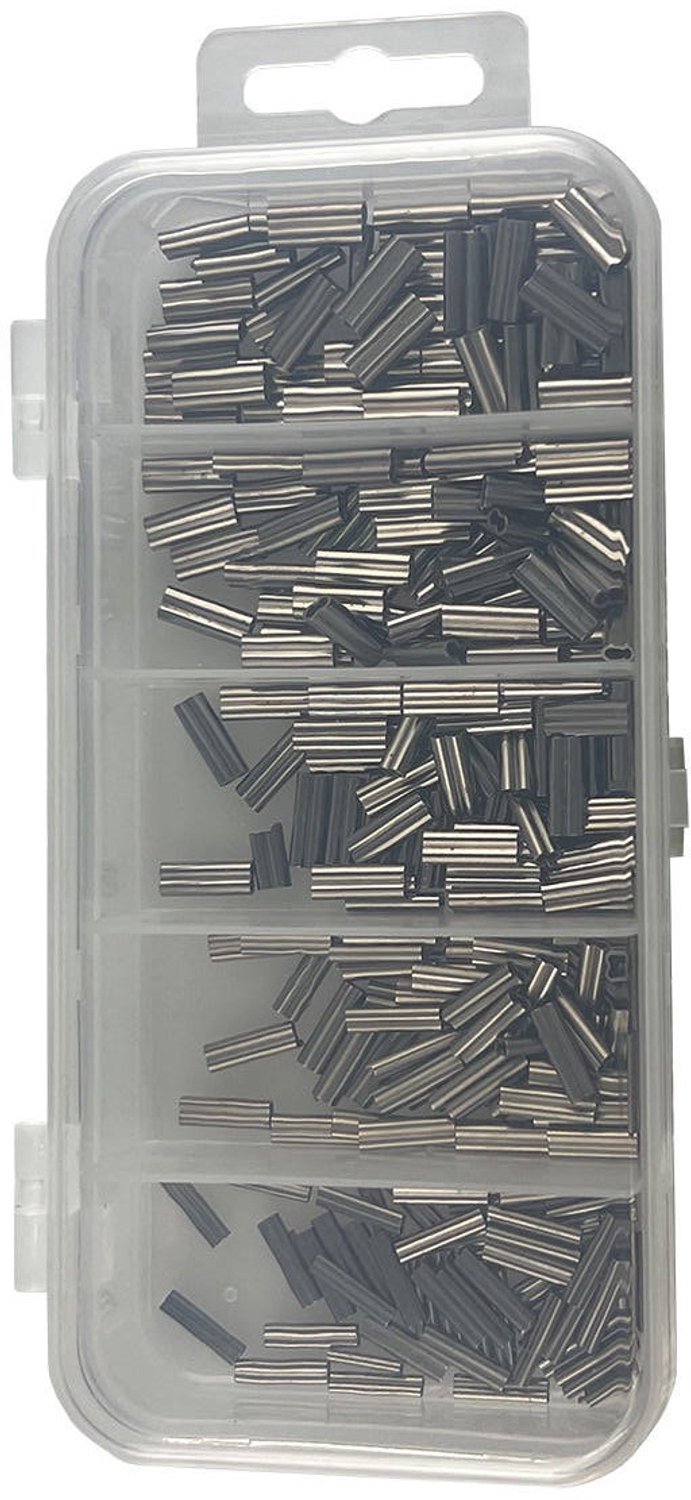 Set Visgerei Krimpkokers Dubbel 0.8-1.6mm - 250 Stuks