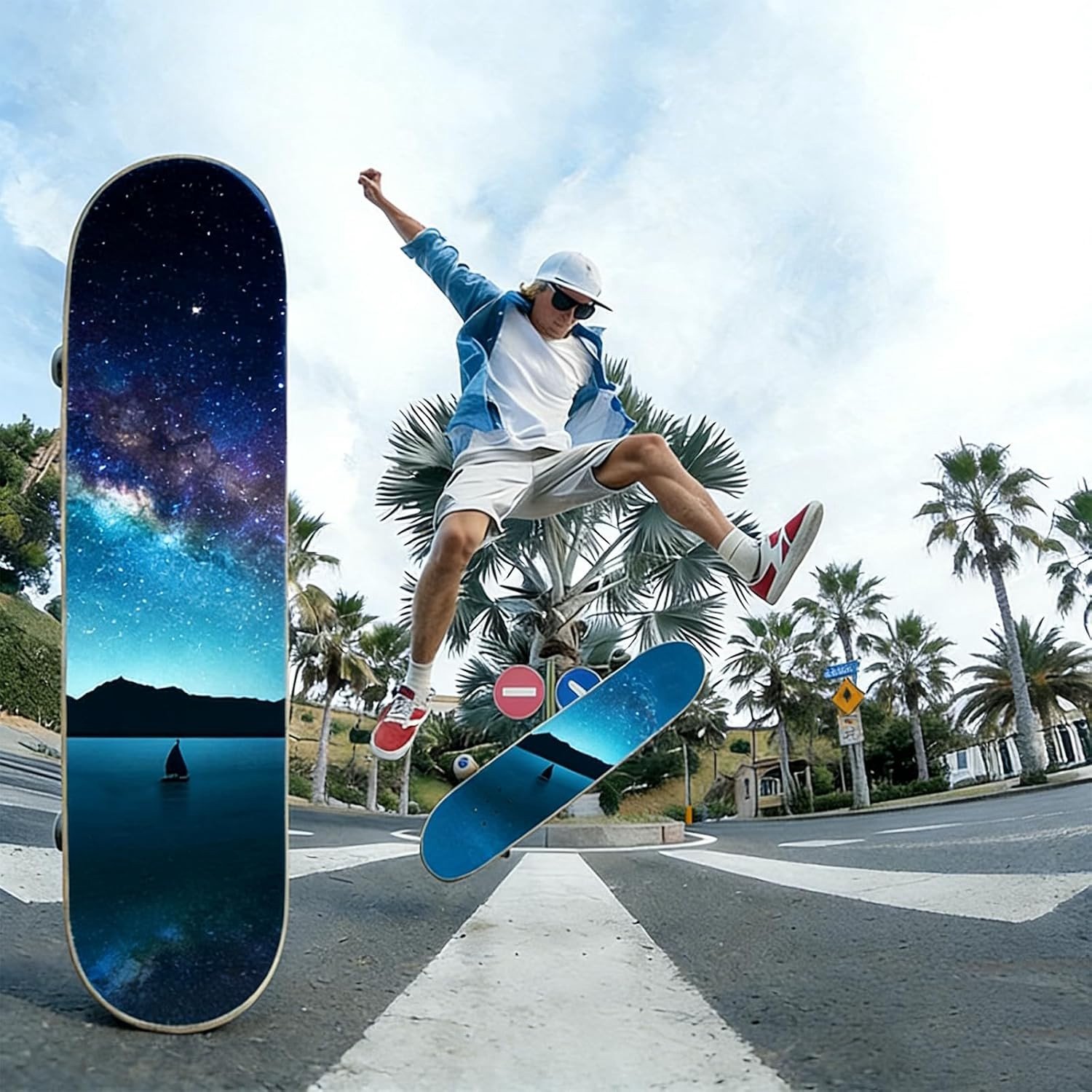 Anti-slip Griptape voor Skateboards en Longboards Hoog Slipweerstand Ideaal voor Stunts en Accessoires
