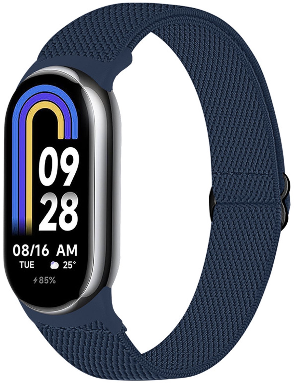 Elastische nylon horlogeband voor Xiaomi 8/9 (14 mm)