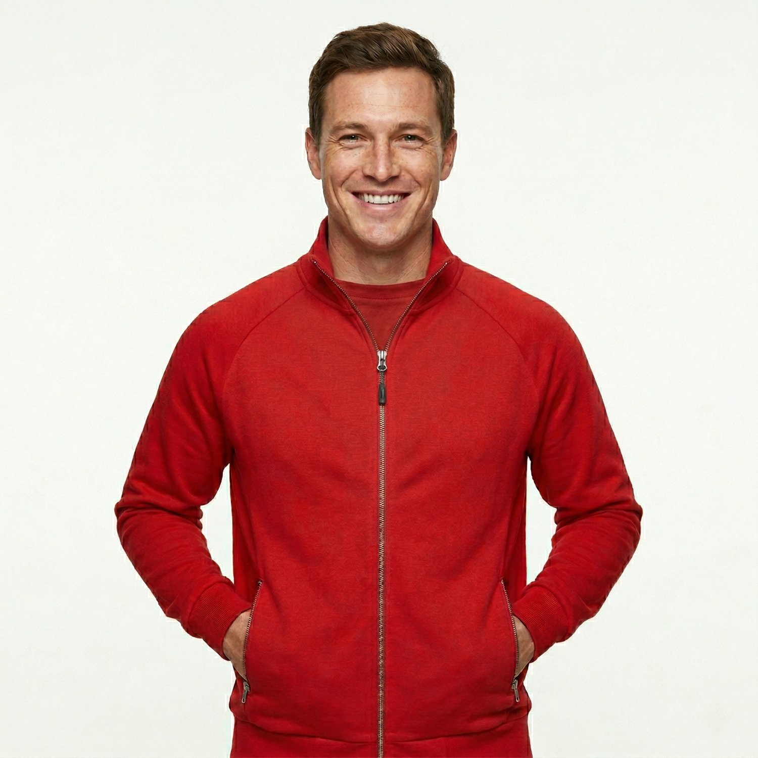 SANTINO RALPH Sweatvest 3XL / Donker kaki