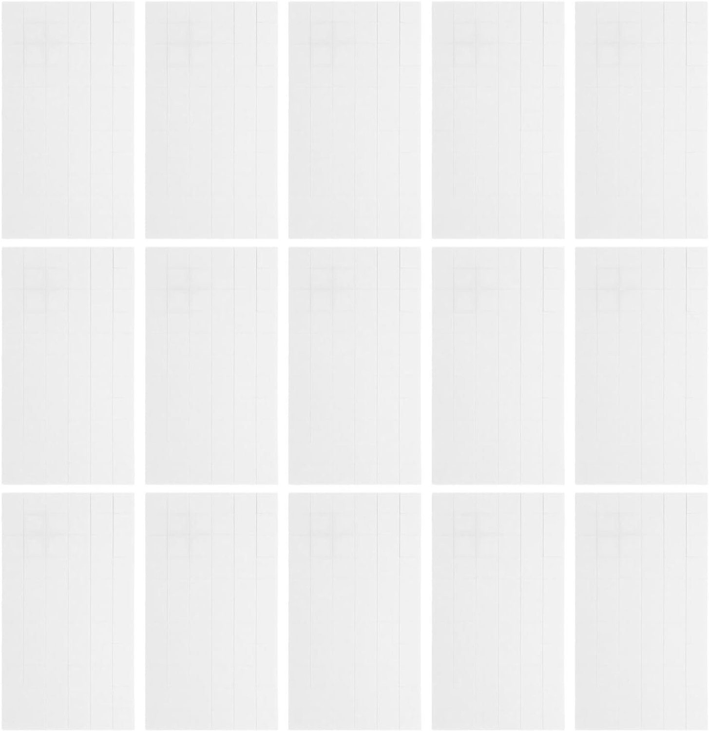 15 Vellen Schuim Vierkante Stickers Dubbelzijdig Zelfklevend voor Scrapbooking Foto Lijm Posters DIY Knutselen Kerst Decoratie