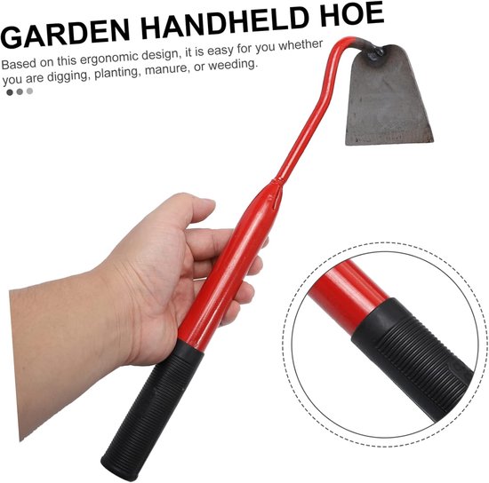 Kleine Handschoffel Gereedschap Schoffel Planten Wieden Handploeg Huis Kleine Draagbare Tuin Buiten Tuinhand Koolstofstaal — afbeelding 5