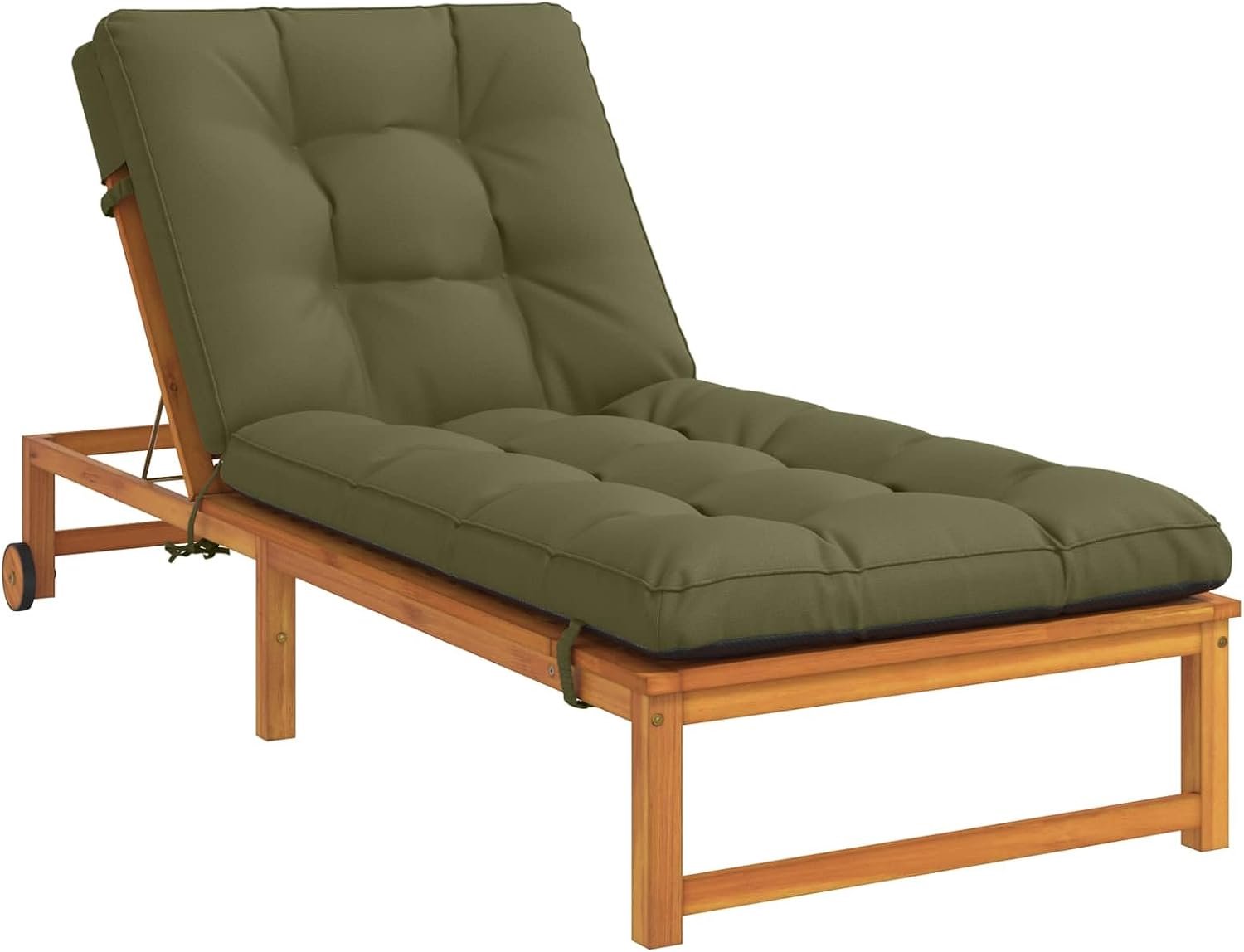 Kussen 100% polyester olijfgroen