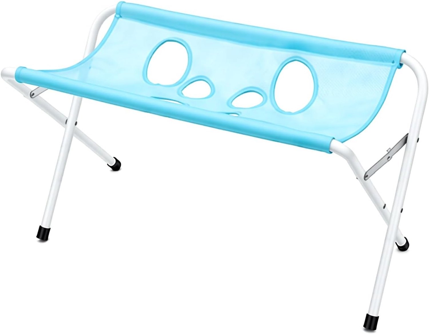 Opvouwbare Verzorgingshangmat voor Huisdieren met Standaard, (BLUE)