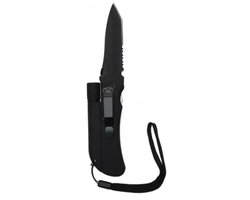 Fosco Survival mes met firestarter en zaklamp