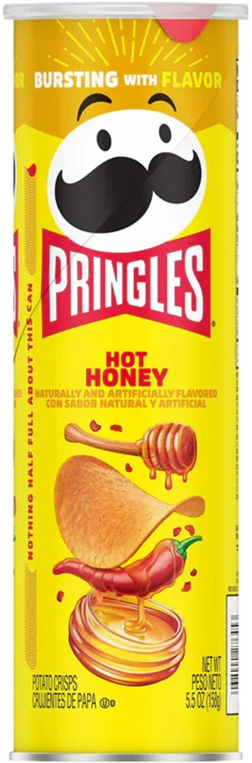 Pringles Hot Honey - Chips - Amerikaanse chips - 14 x 158 g