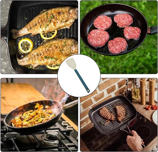 Spatel Lange Handvat Non-Stick Keuken Gereedschap — afbeelding 4