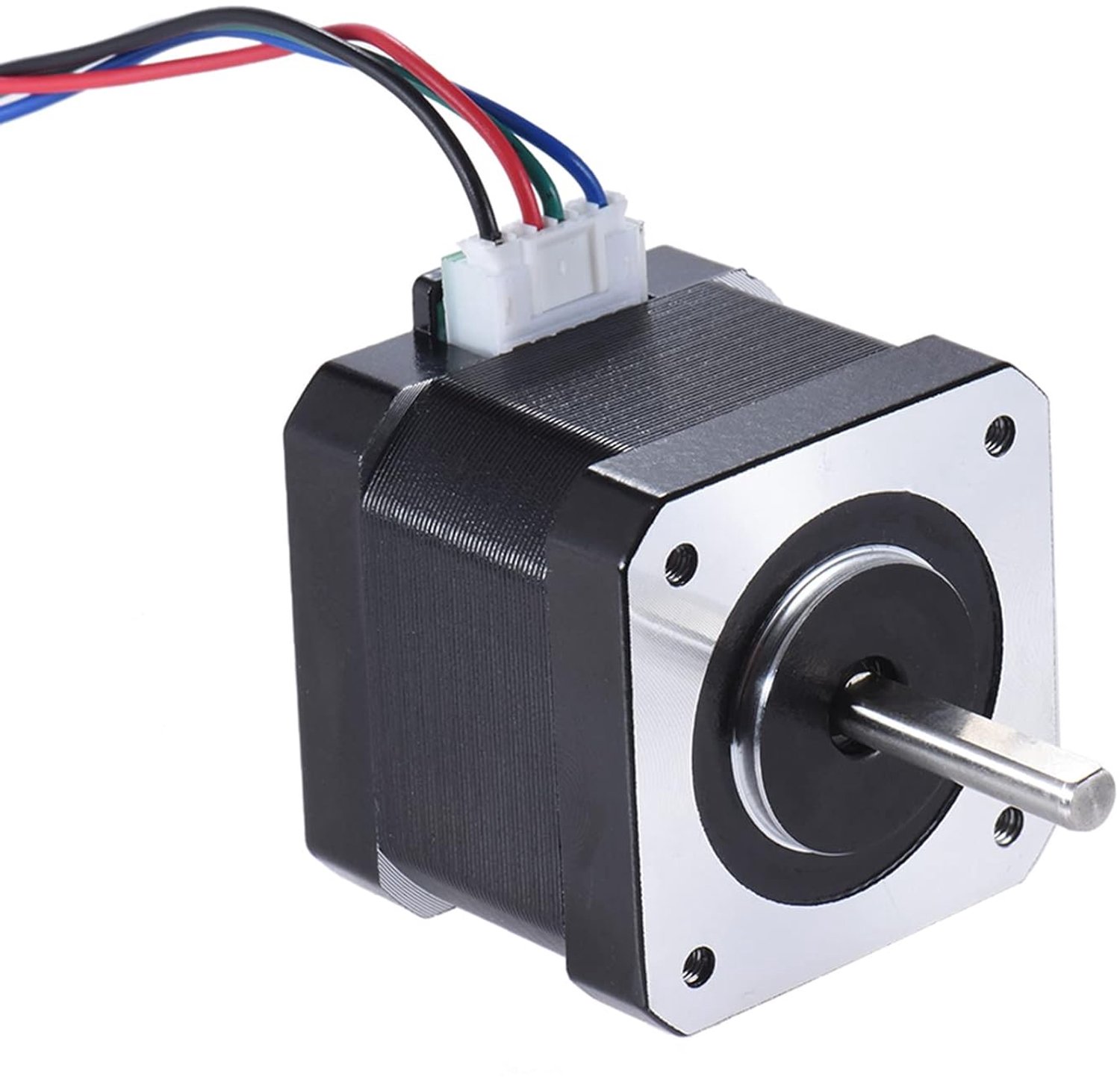 17 Stappenmotor, 1.8 Graden Houdkoppel 0.4N.M (1 stuk)