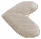 COHOSO® Verzwaringskussen - 4kg – Beige - Verzwaard Warmtekussen & Coldpack – Hartvorm – Verzwaringsknuffel Volwassenen & Kind – Lijnzaad – Bamboe + Katoen – Nek en Schoot kussen