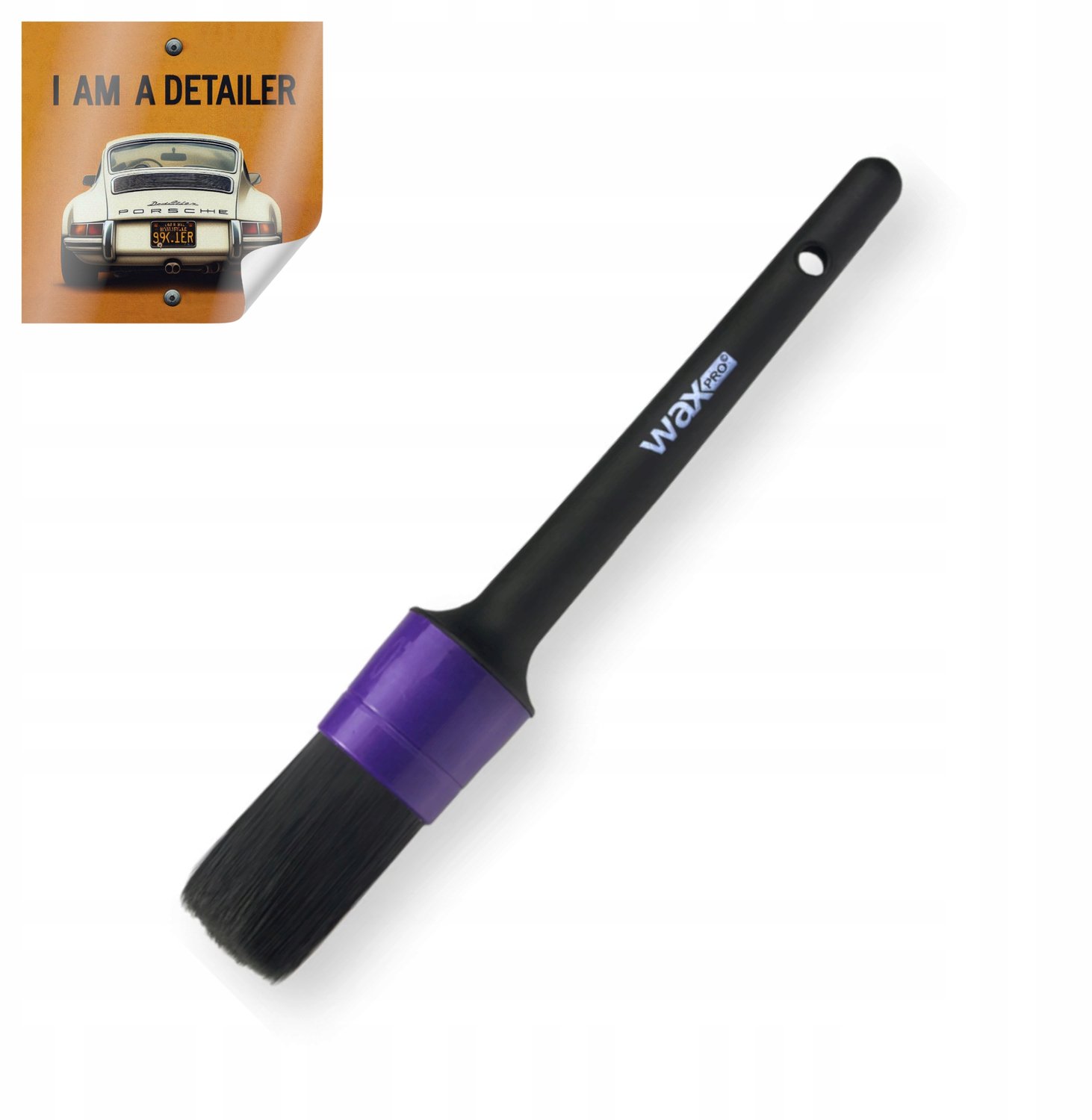 WaxPRO Melman Detailing Borstel - Auto Reinigingsborstel Maat 20