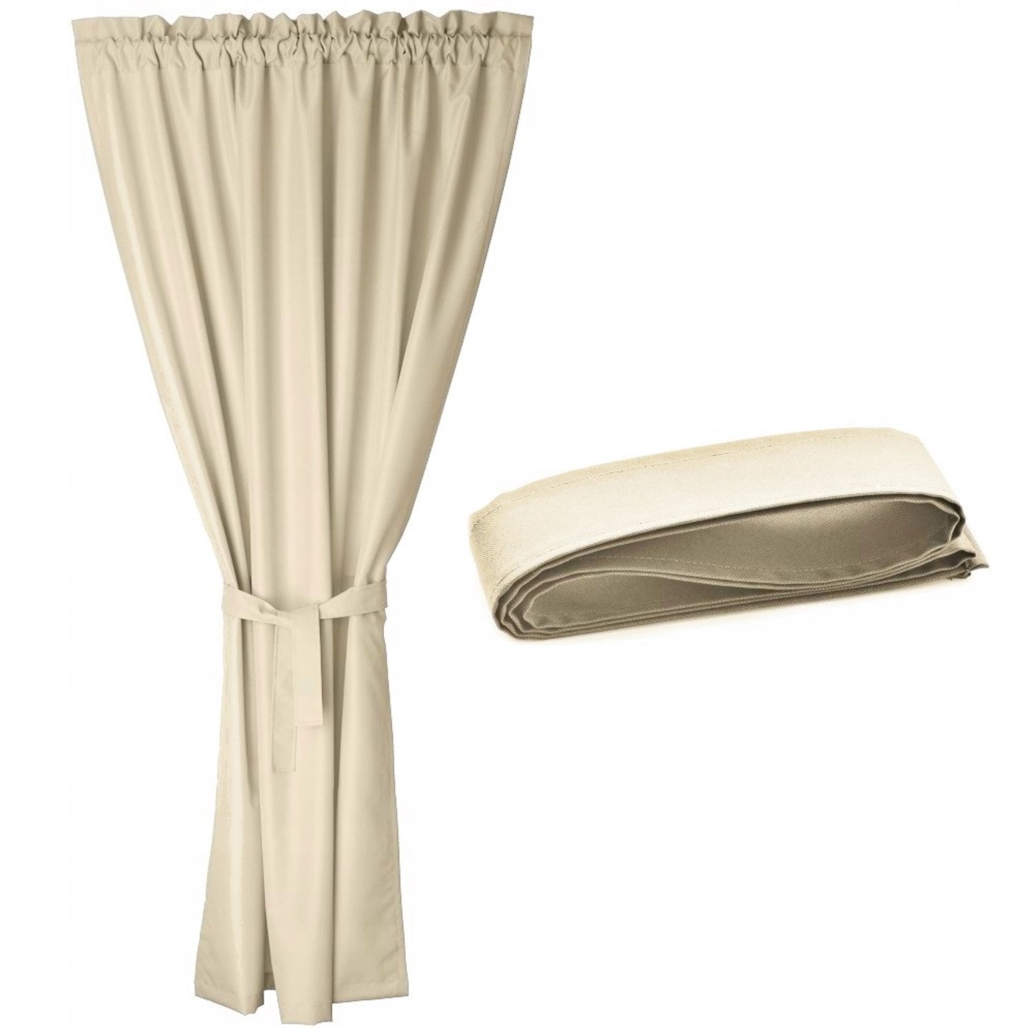 Licht Beige Terrasgordijn 155x200cm Waterdicht UV-bestendig
