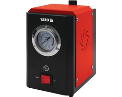 YATO YT-72967 Rookgenerator & Lekzoeker 12V - Met Geïntegreerde Luchtpomp & Manometer - Rookmachine voor EVAP, Inlaat, Uitlaat & Motor - Diagnosester 15 L/min