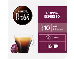 Nescafé Dolce Gusto capsules Doppio - 48 koffiecups voor 48 koppen koffie