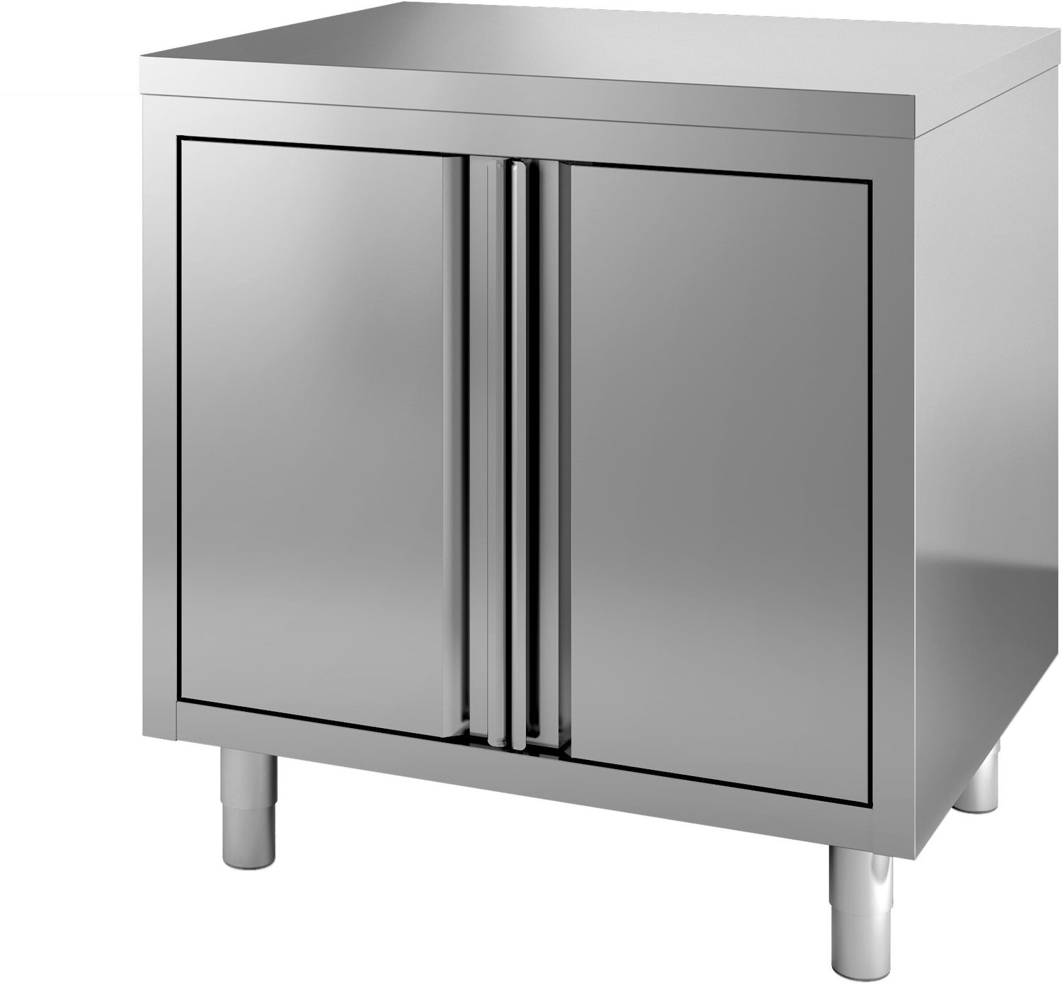 Werktafel - Draaideur 80cm breed - RVS - Combisteel - 7452.3020 - Horeca & Professioneel
