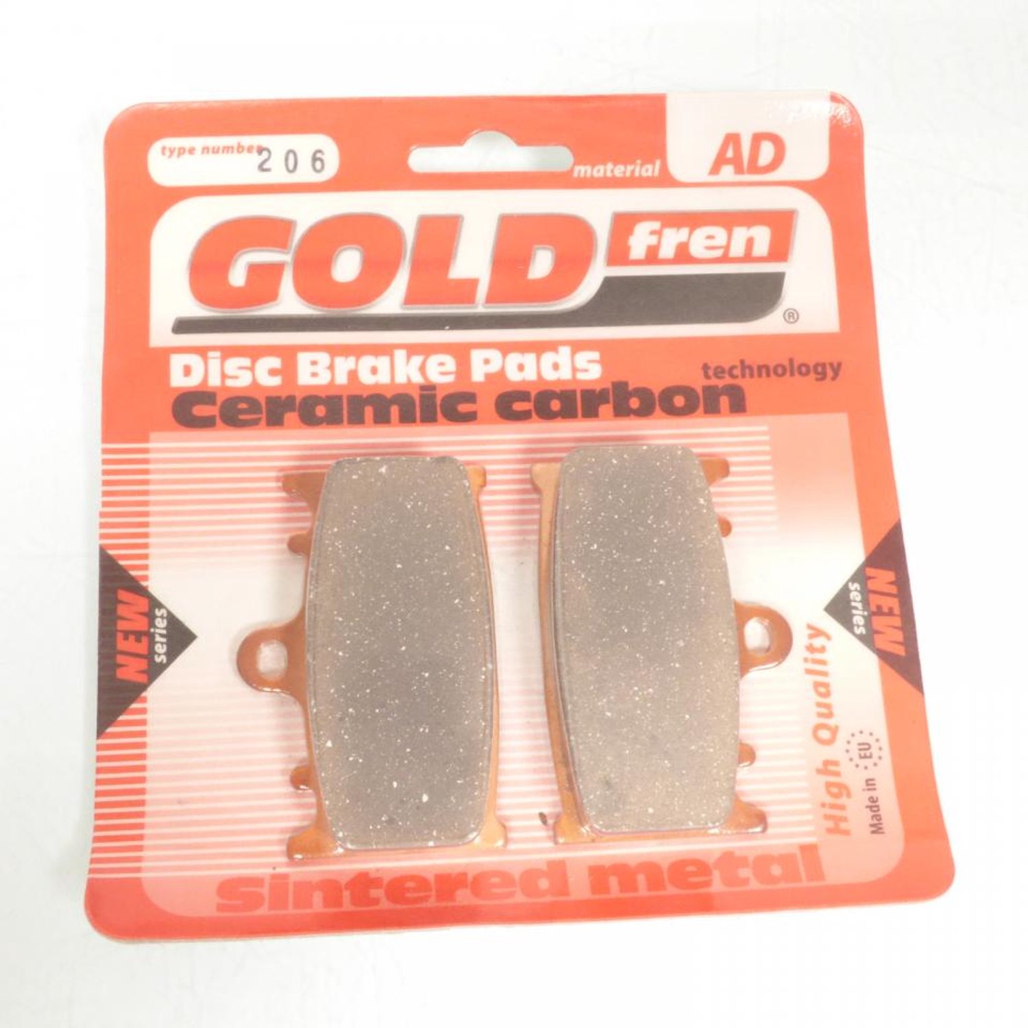 Plaquette de frein Gold Fren pour Moto Suzuki 1500 VL Intruder 2002 à 2008 AR Neuf