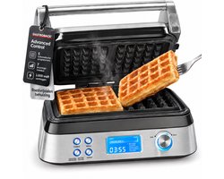Gastroback - Advanced Control wafelijzer - 2 wafels tegelijk - 1600 Watt