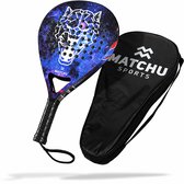 Matchu Sports - Padel Racket - Panther - Diamond - 18K Carbon - Inclusief padel tas