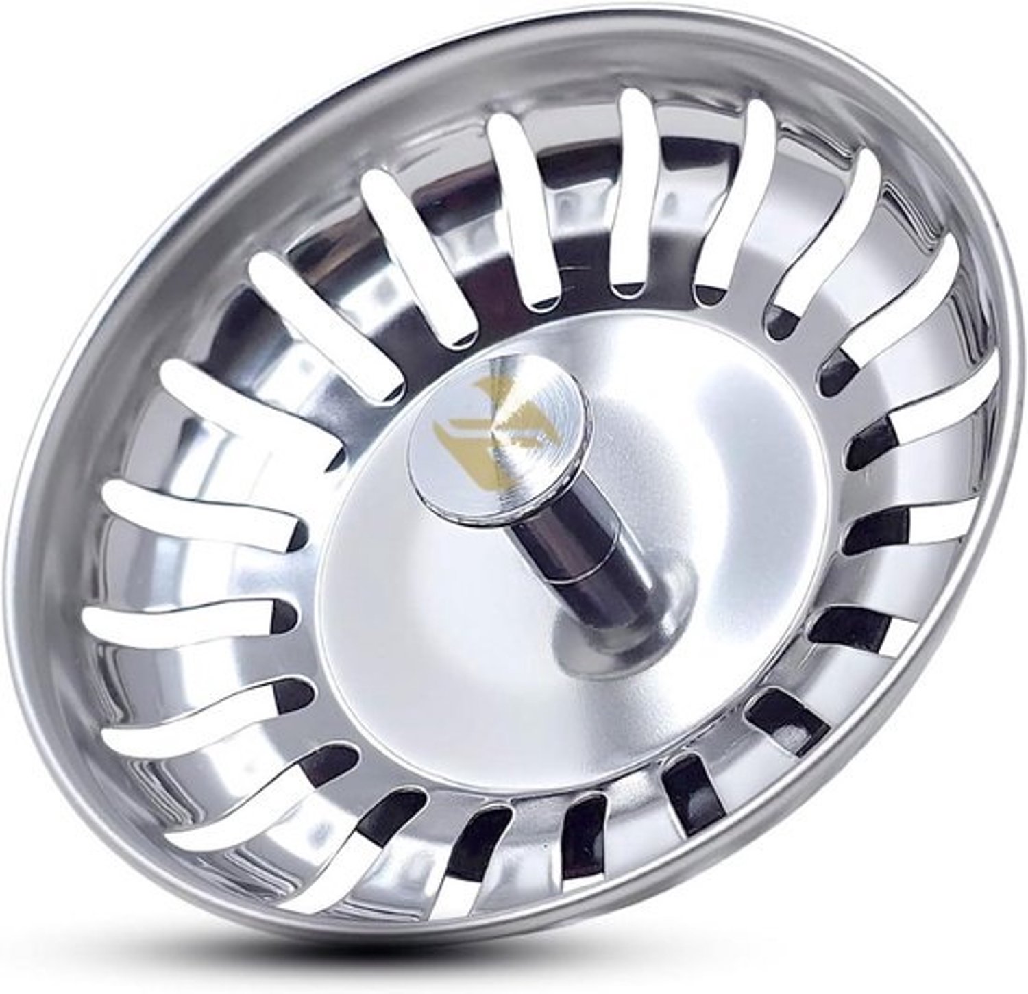Universele Gootsteenplug en Zeef Set - RVS Afvoerzeef voor Haar en Voedselresten - Geschikt voor Gatdiameters 78mm t/m 84mm
