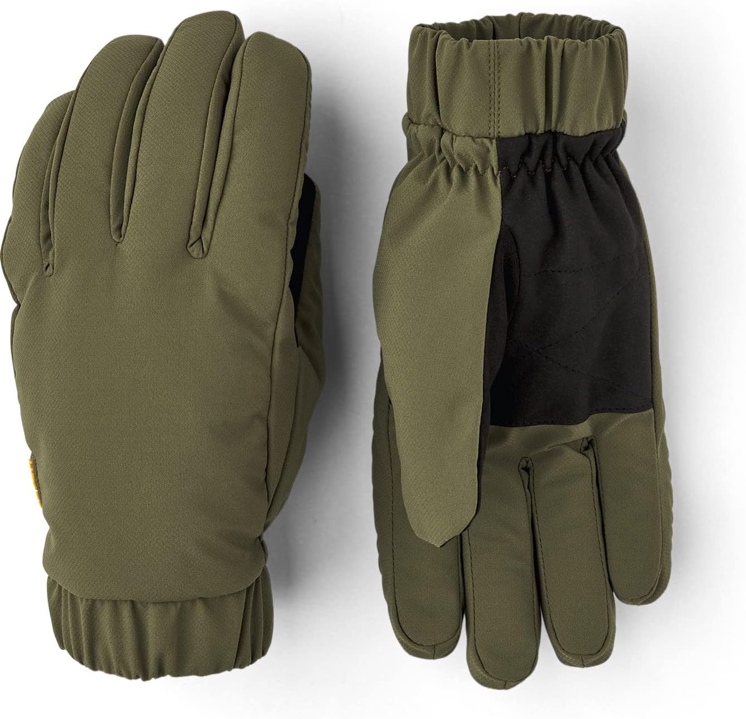 Hestra Axis Heren Handschoenen Warme Winterhandschoenen met Voering Olijfgroen