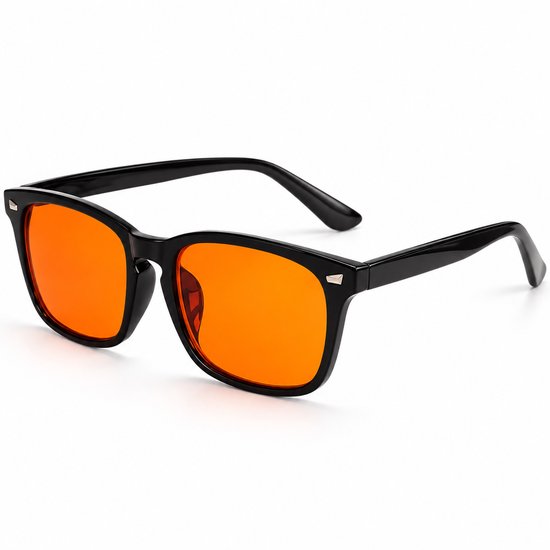 ValeDelucs Blauw Licht Filter Computerbril Slaapbril - Oranje Lenzen - Anti Blue Light Blocking Glasses - Beeldschermbril Game Bril