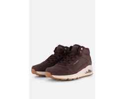 Skechers UNO - STACRE SHINE Dames Sneakers - Chocolate