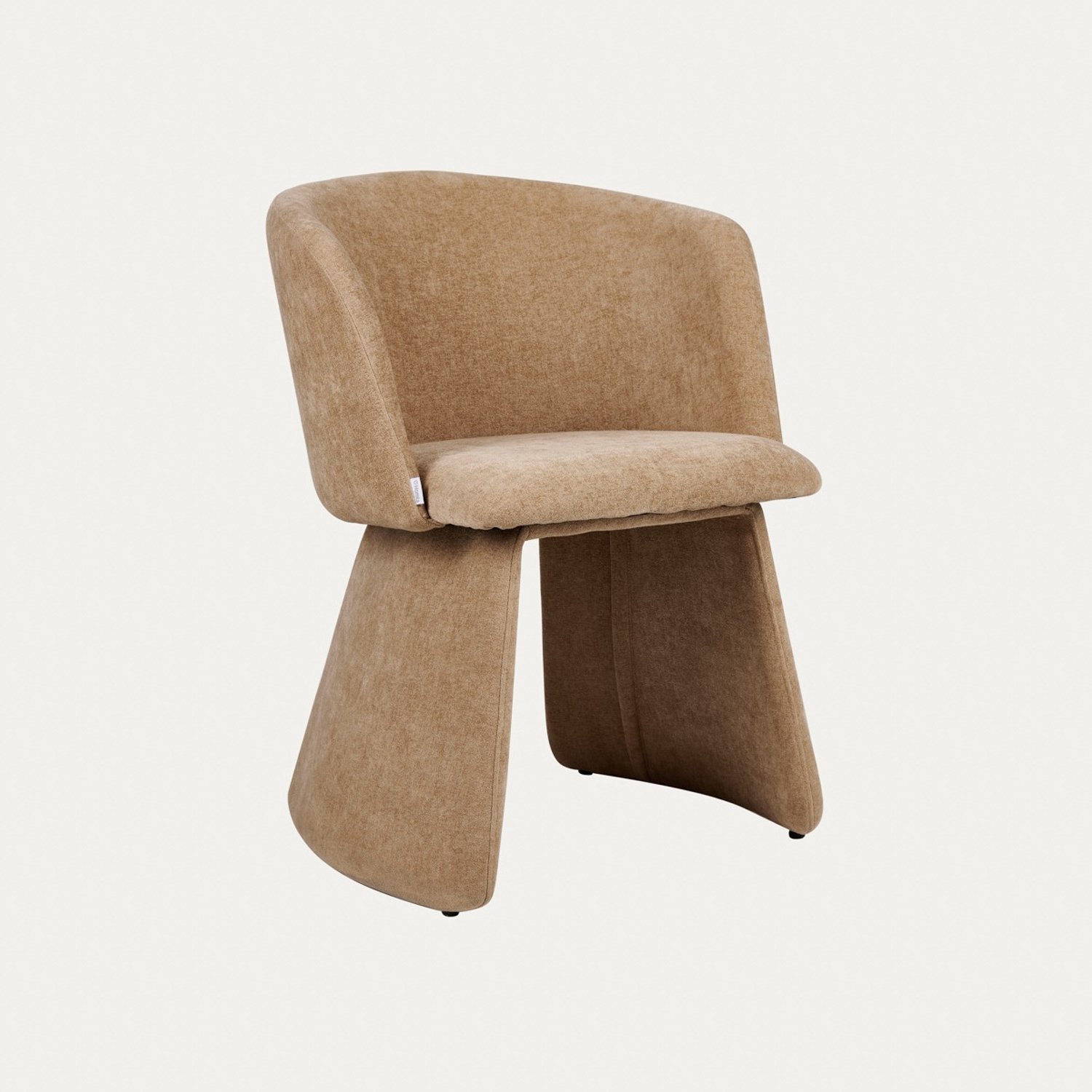 Homla Chair - VELARIO - dark beige - 59.5 x 60.5 x 79 cm - 000804