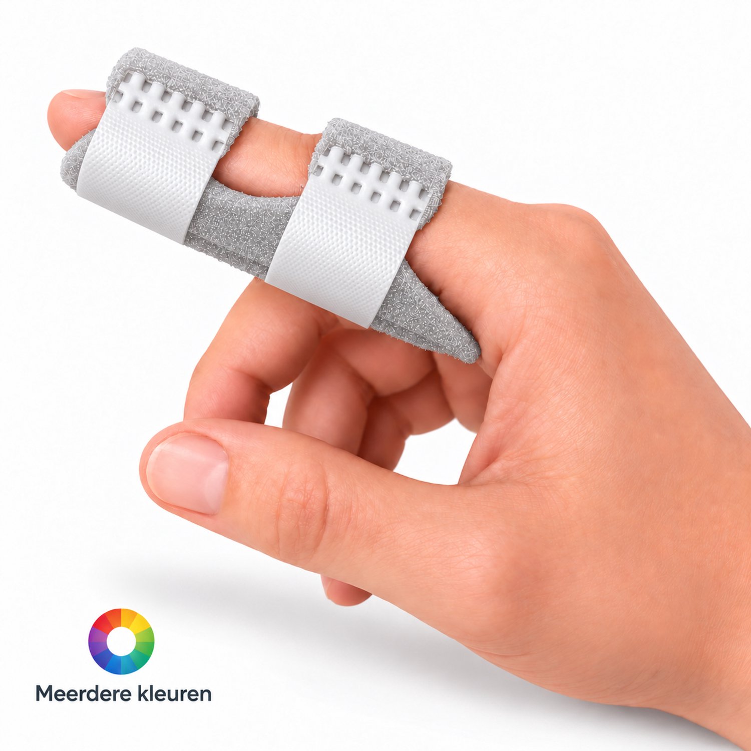 Vingerspalk grijs verkrijgbaar in 8 kleuren - vingerbrace - vingerspalken - vinger splint - mallet vingerspalk - triggerfinger spalk