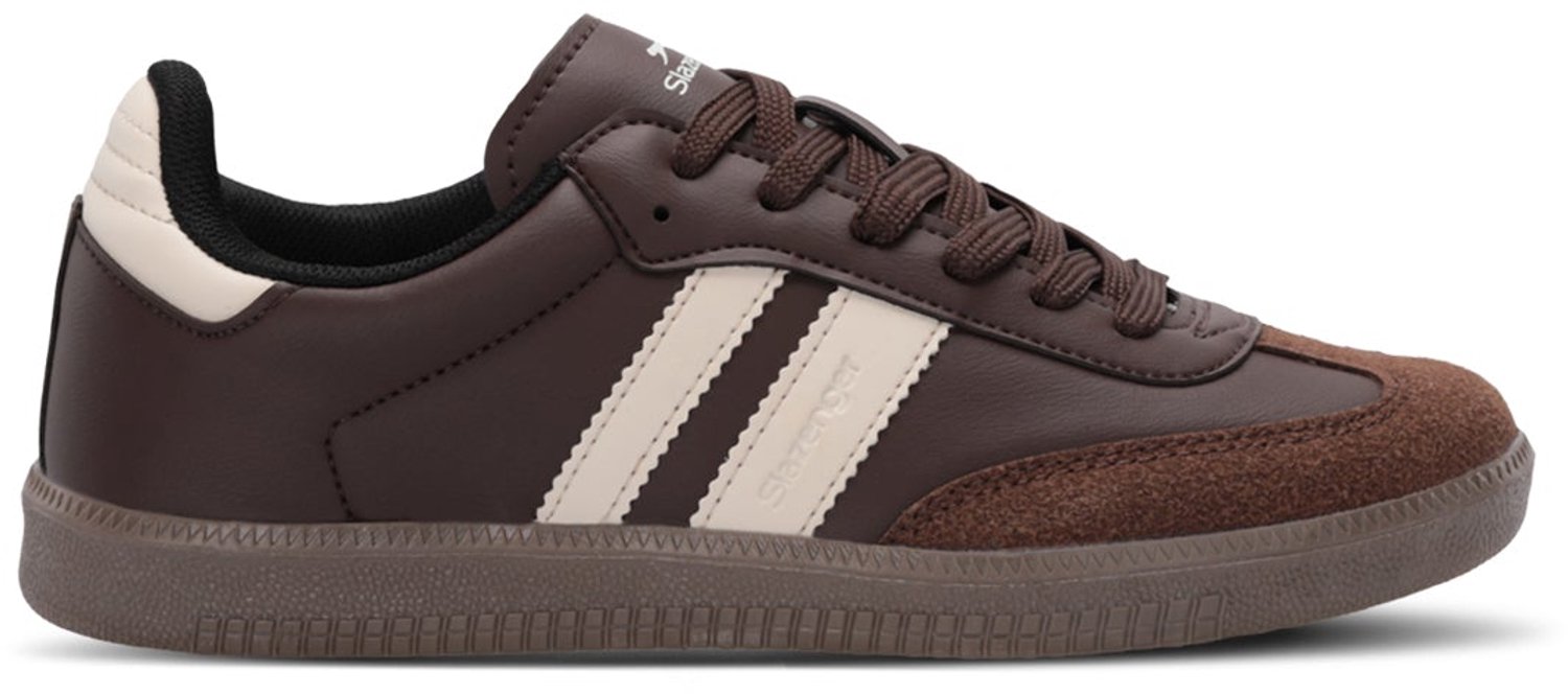Slazenger Italy Dames Sneakers - Bruin / Beige
