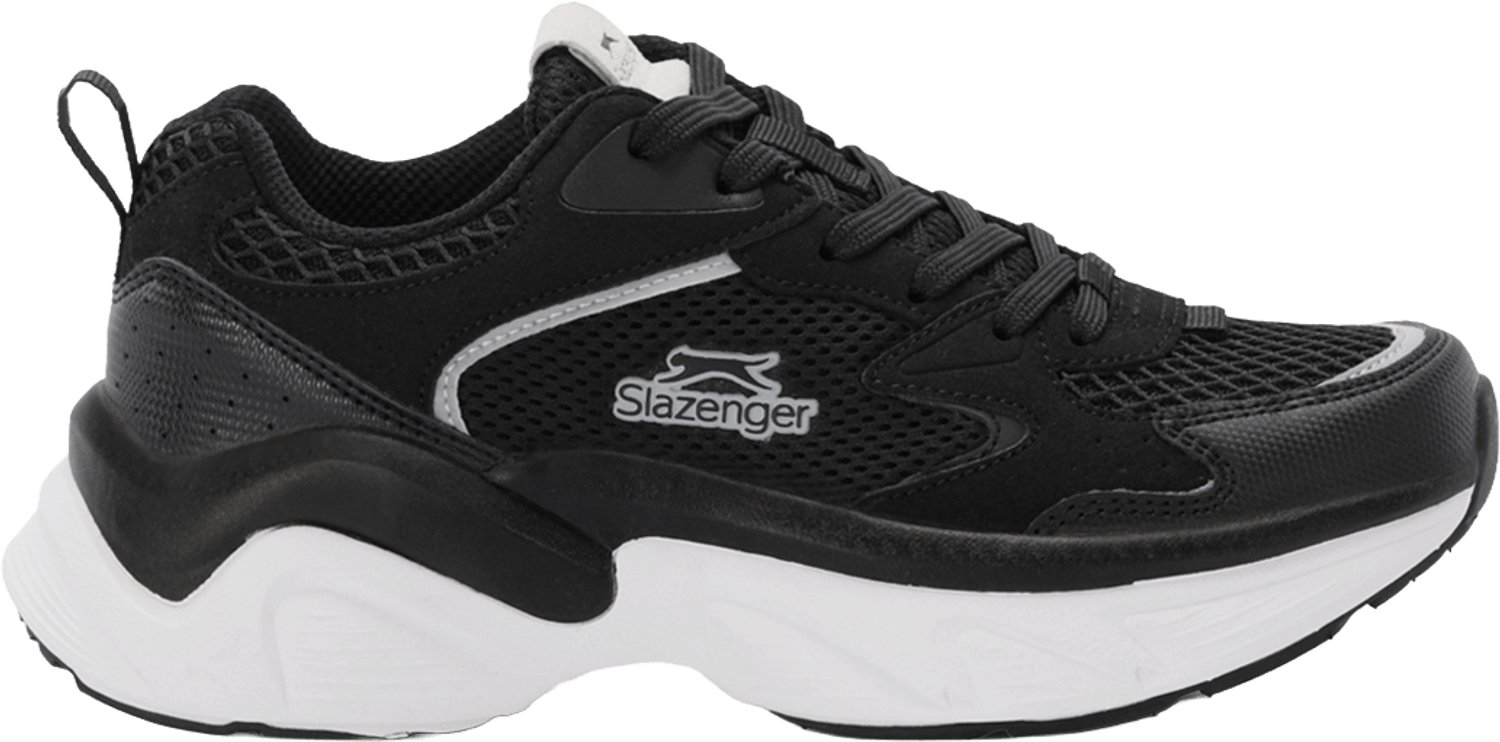 Slazenger Wind Dames Sneakers - Zwart / Grijs