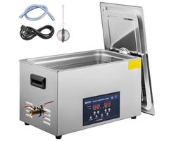 Ultrasoonreinigers - Reinigingsmachine - Ultrasonic Cleaner - Ultrasoon - 30L Tank – Dubbele Frequentie – Digitale Bediening – Draagbaar en Geschikt voor Thuisgebruik