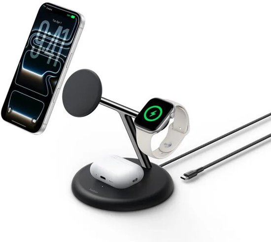 Belkin 3-in-1 Draadloze Oplader