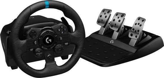 Logitech G 923 racestuurwiel en -pedalen PC