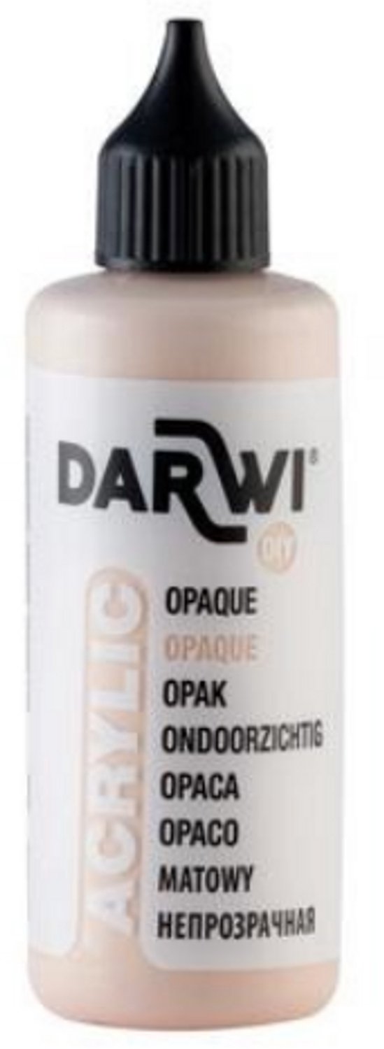 Darwi opaque acrylverf beige-roze nude 425 - 80 ml