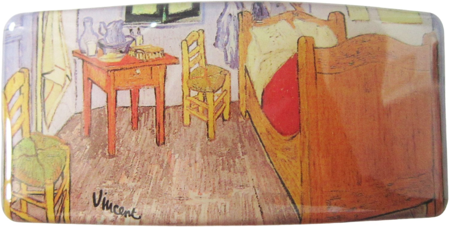 SOUV© - solide stevige duurzame Haarspeld - Haarklem - Haarclip - French barette - Patentspeld- Haaraccessoire - Beste kwaliteit - made in France speld - klemt zeer goed - glijdt niet uit -1 jaar garantie vincent van gogh