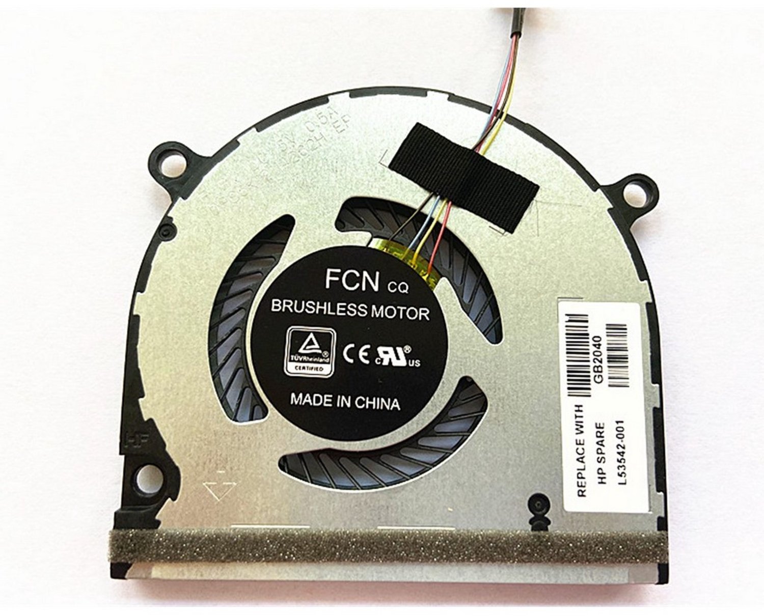 Notebook GPU Fan for HP Envy X360 15-DR 15-DS Series, L53542-001