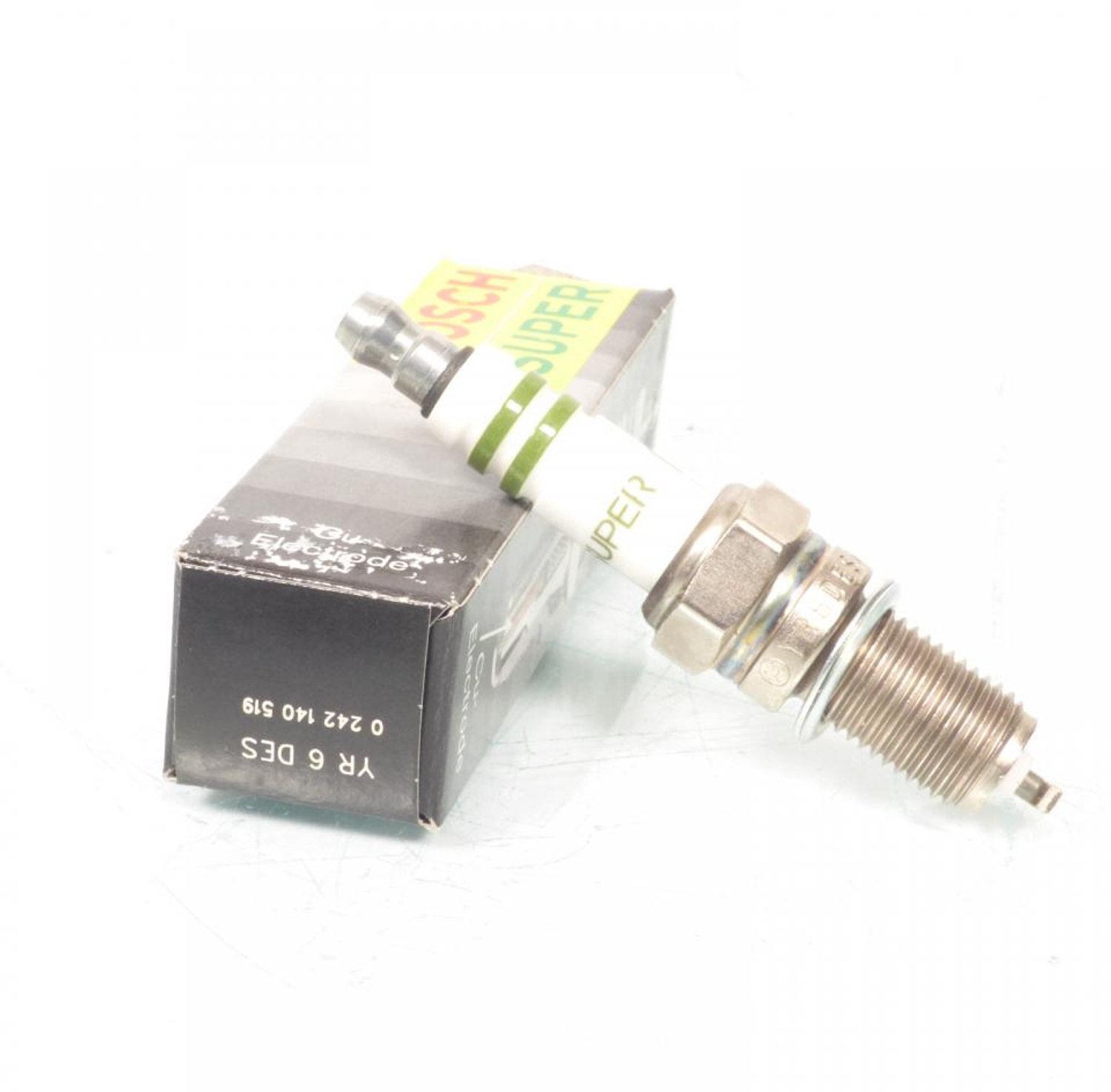 Bougie d'allumage Bosch pour Moto Harley Davidson 1584 Flstf Fat Boy Special 2010 à 2012 Neuf