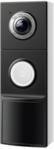 Tapo D235L - Sonnette vidéo - 2K 5MP - Grand angle 180° - Image de la tête aux pieds 4:3 - Vision nocturne en couleur - Détection de colis par IA - Batterie de 210 jours - Batterie et filaire - IP66 - Compatible avec Alexa et Google Assistant