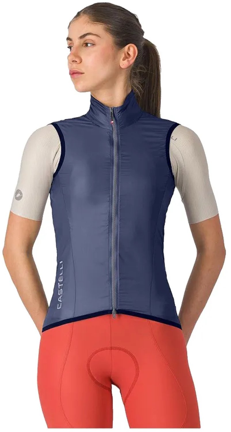 Castelli Aria 2 Gilet Blauw S Vrouw