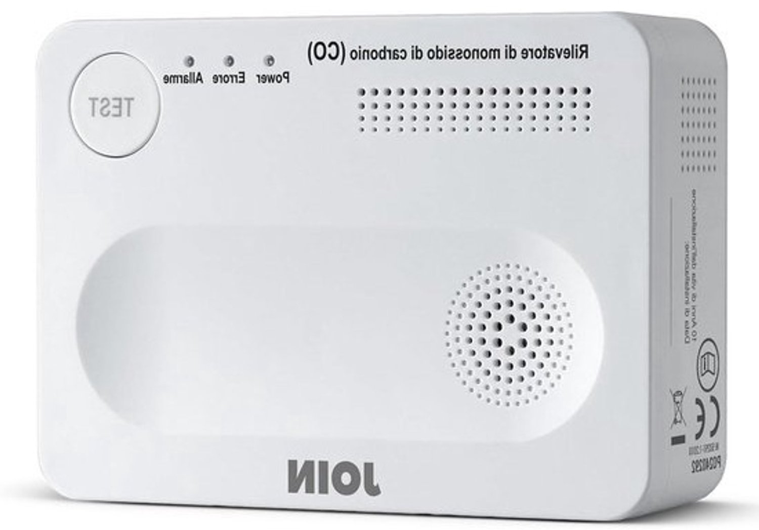Koolmonoxidemelder - CO-melder - Veilig wonen - Lange sensorlevensduur - 12 Kilogram - Wit