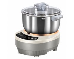 Rolu Deegmachine – Deegkneedmachine – 7 Liter Inhoud – 200W – 29 × 24 × 30 CM - Fermentatiefunctie – RVS