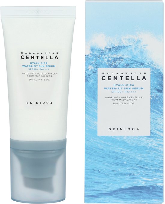 SKIN1004 Madagascar Centella Hyalu-Cica Water-Fit Sun Serum SPF 50+ PA++++ 50ml Zonnebrand - Korean Skincare — cadeau in Verzorging - foto 5
