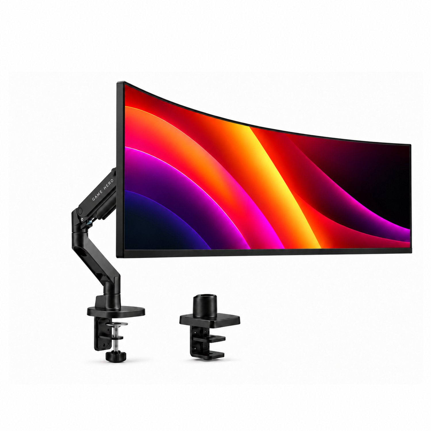 Bol.com GAME HERO® - Monitorarm 1 scherm - Ergonomisch en verstelbaar - Geschikt voor ultrawide en curved aanbieding