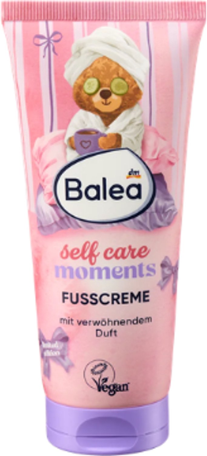 Balea Voetcrème Selfcare Moments | 1x 100 ml - Verwennende geur | Soepel en Zachte Huid - Limited Edition 2026