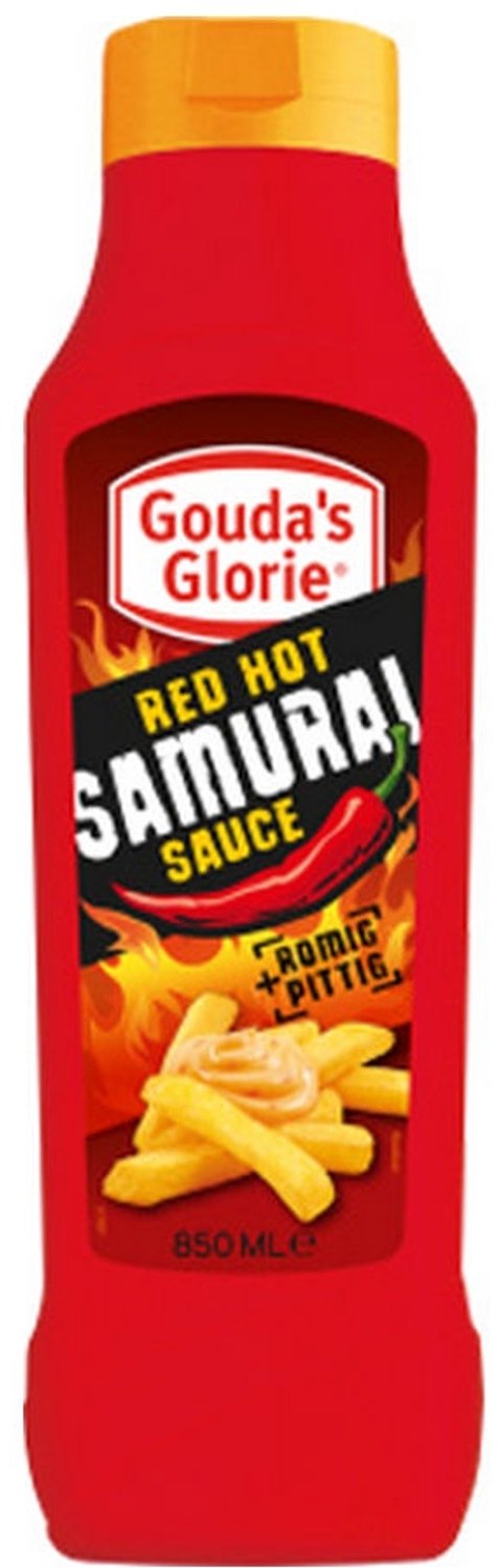 Gouda's Glorie | Red Hot Samurai Sauce | 850 ml | 8x