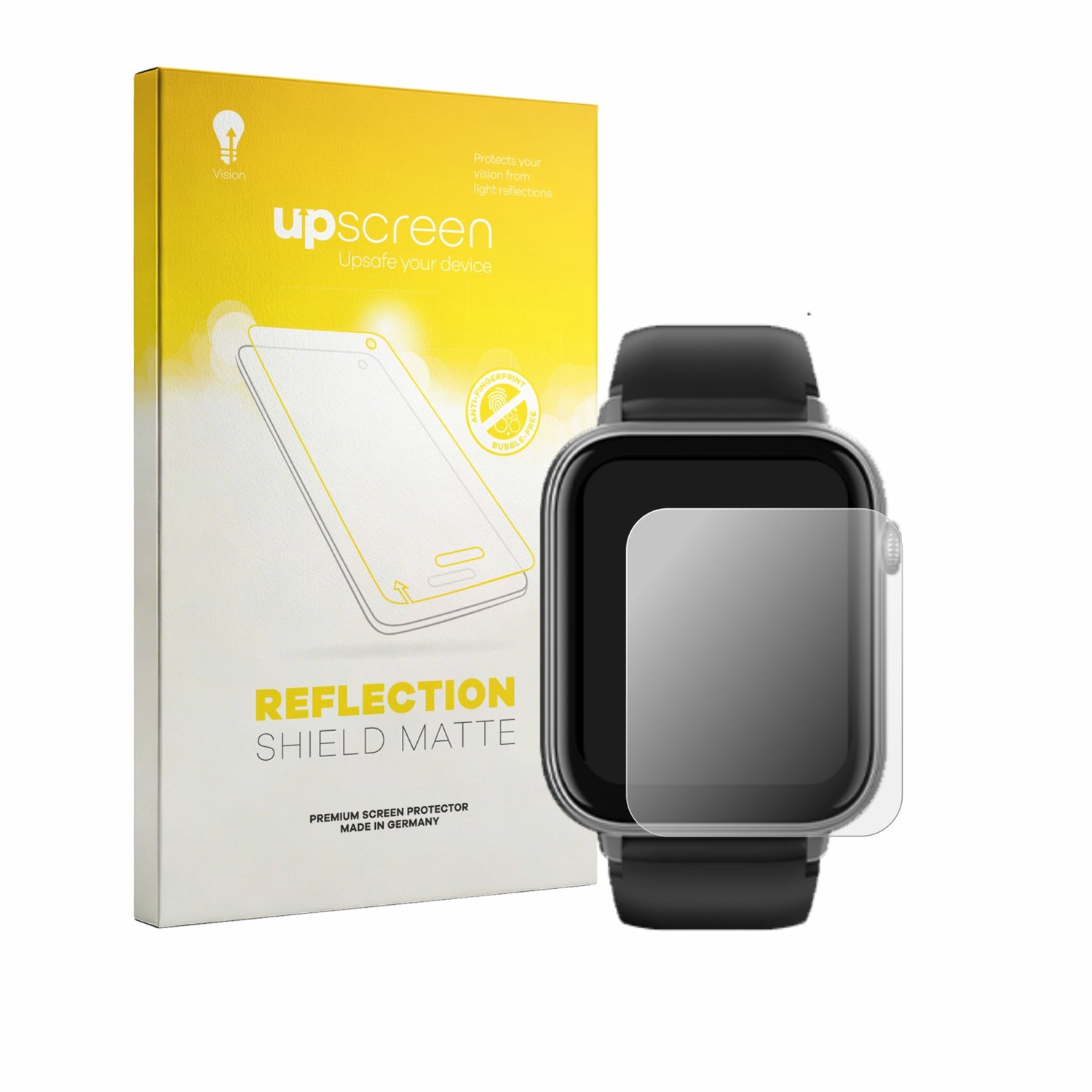 upscreen - Screenprotector voor WeurGhy T10 1.85" - Folie Beschermfolie anti glare matte